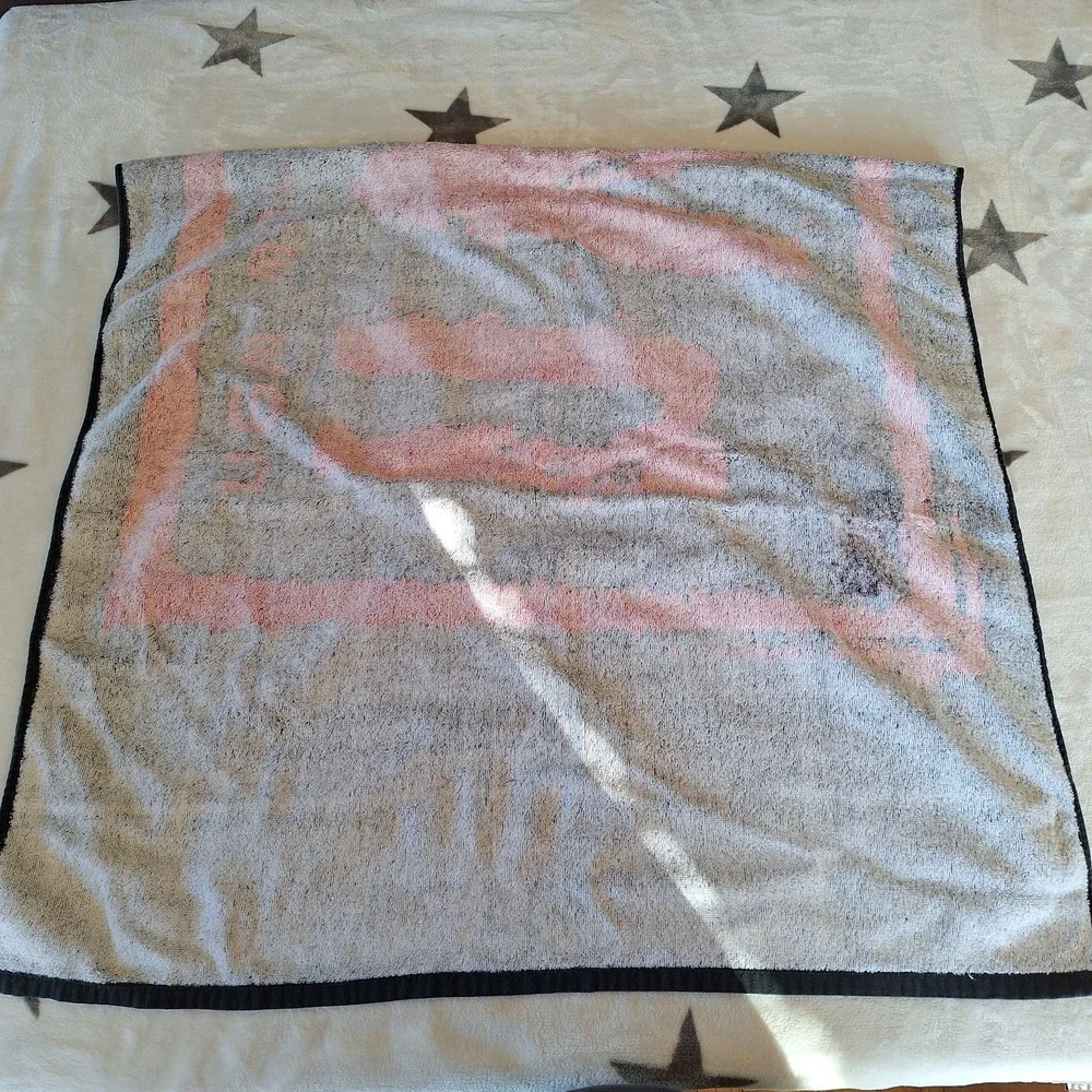 Vintage 90's NWO Wrestling Beach Towel Jay Franco New World Order Black‎ Red